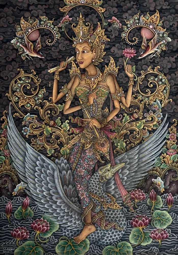 Goddess Saraswati — I Ketut Kenur